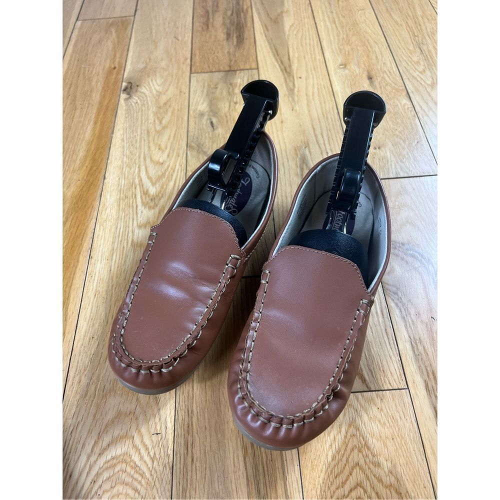 FootMates Boys Brown Loafers Size 5 Wide